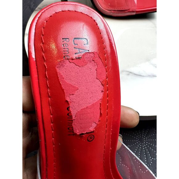 Cape Robbin Metro Red Heels Sandal Chic Cute Sexy Party Summer Casual SZ 6:NWOB - Picture 11 of 12